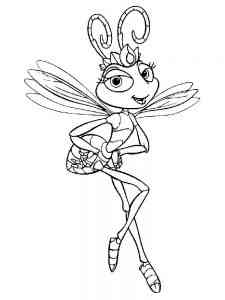 Funny Atta A Bug’s Life coloring page