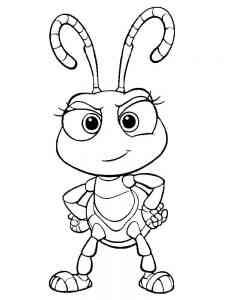 Dot A Bug’s Life coloring page