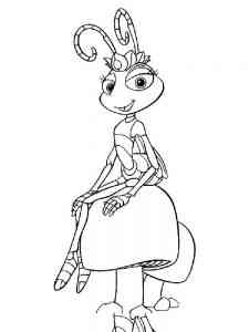 Atta A Bug’s Life coloring page