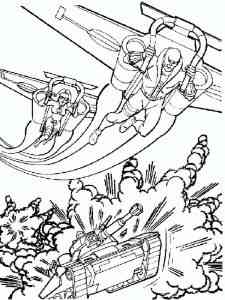 Action Man coloring page