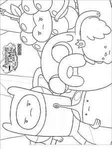 Adventure Time coloring page