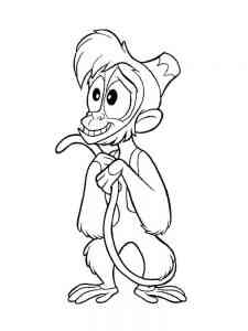 Abu coloring page