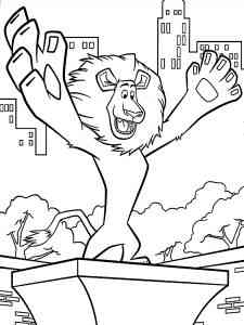 Alex in the Zoo coloring page