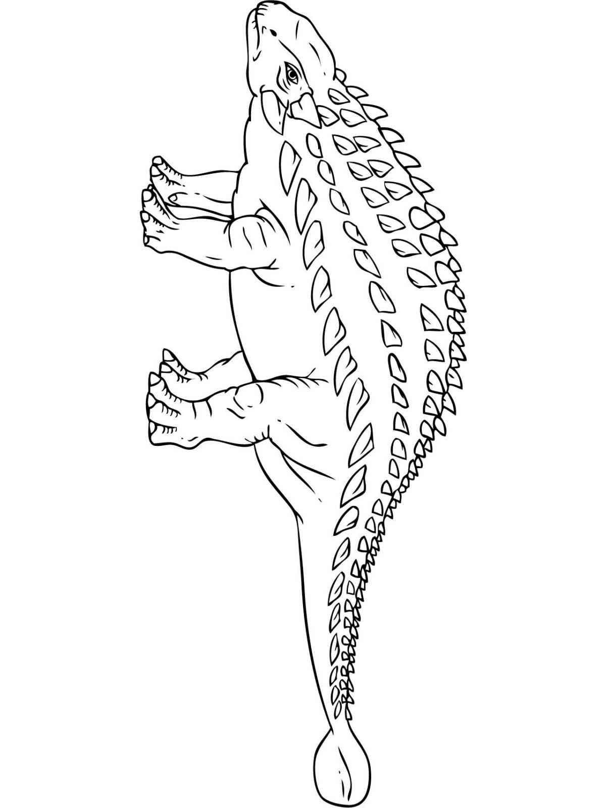 Tarchia coloring page