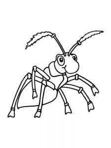 Jolly Ant coloring page