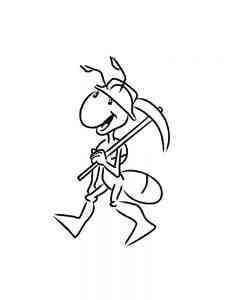 Ant Builder coloring page