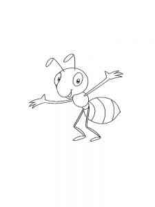 Good Ant coloring page
