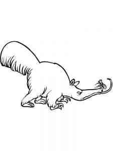 Angry Anteater coloring page