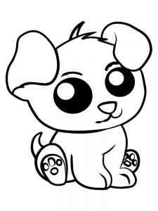 Cute Puppy coloring page