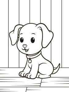 Little Puppy coloring page