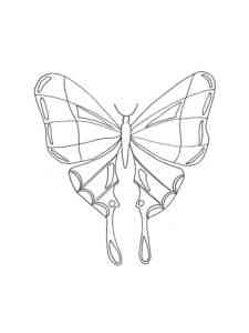 Butterfly 10 coloring page