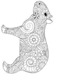 Capybara coloring page for Adults