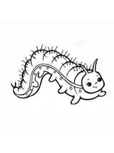 Baby Caterpillar coloring page