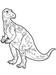 Common Dinosaur 2 coloring page