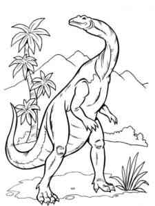 Plateosaurus Dinosaur coloring page
