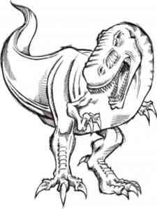 Allosaurus Dinosaur 2 coloring page