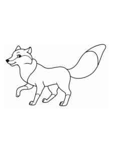 Sly Fox coloring page