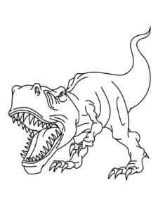 Giganotosaurus Dinosaur coloring page