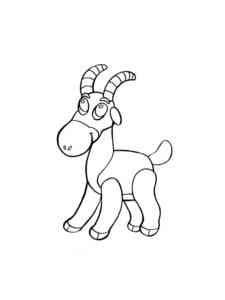 Common Goat coloring page