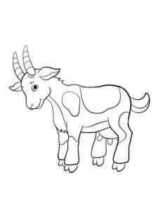 Little Goat coloring page