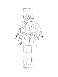 Trucy Wright coloring page