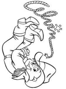 Alvin Sheriff coloring page