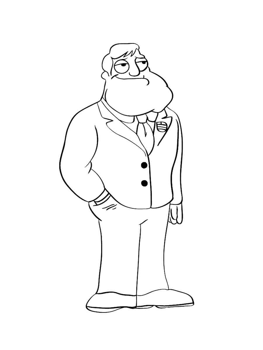 Stan Smith coloring page