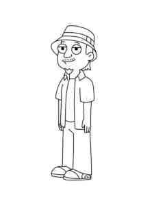 Jeff Fischer coloring page