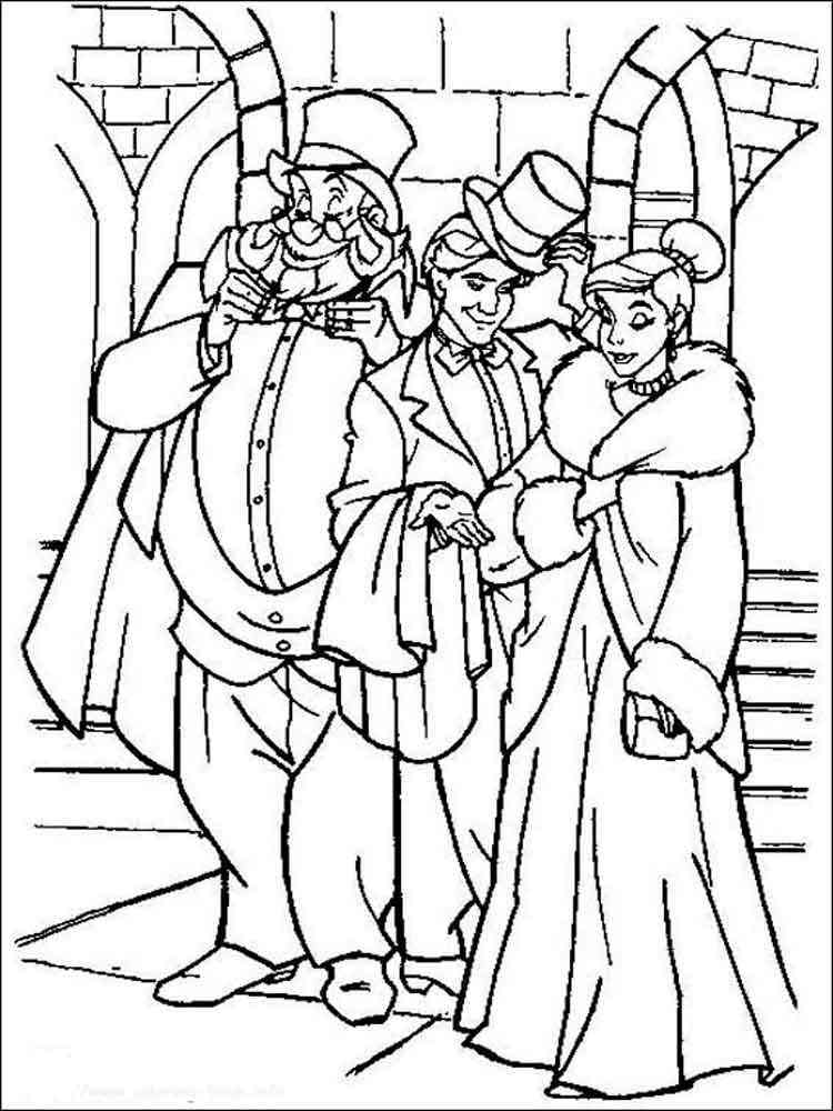 Anastasia, Dmitry и Vladimir coloring page