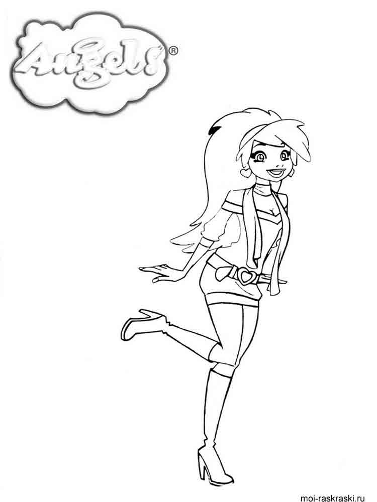 Cute Raf coloring page