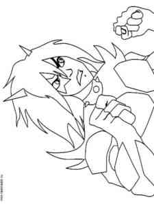 Angry Sulfus coloring page