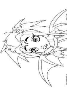 Devil Cabiria coloring page