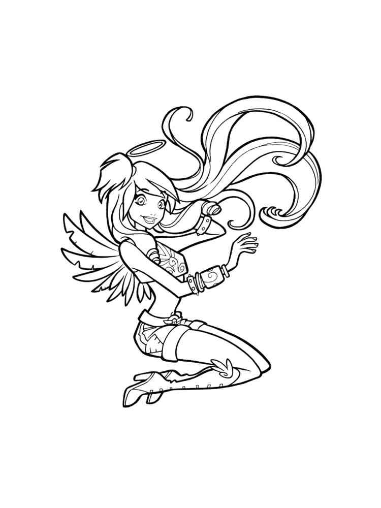 Raf from Angel’s Friends coloring page