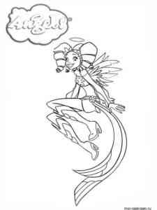 Urie Angel coloring page