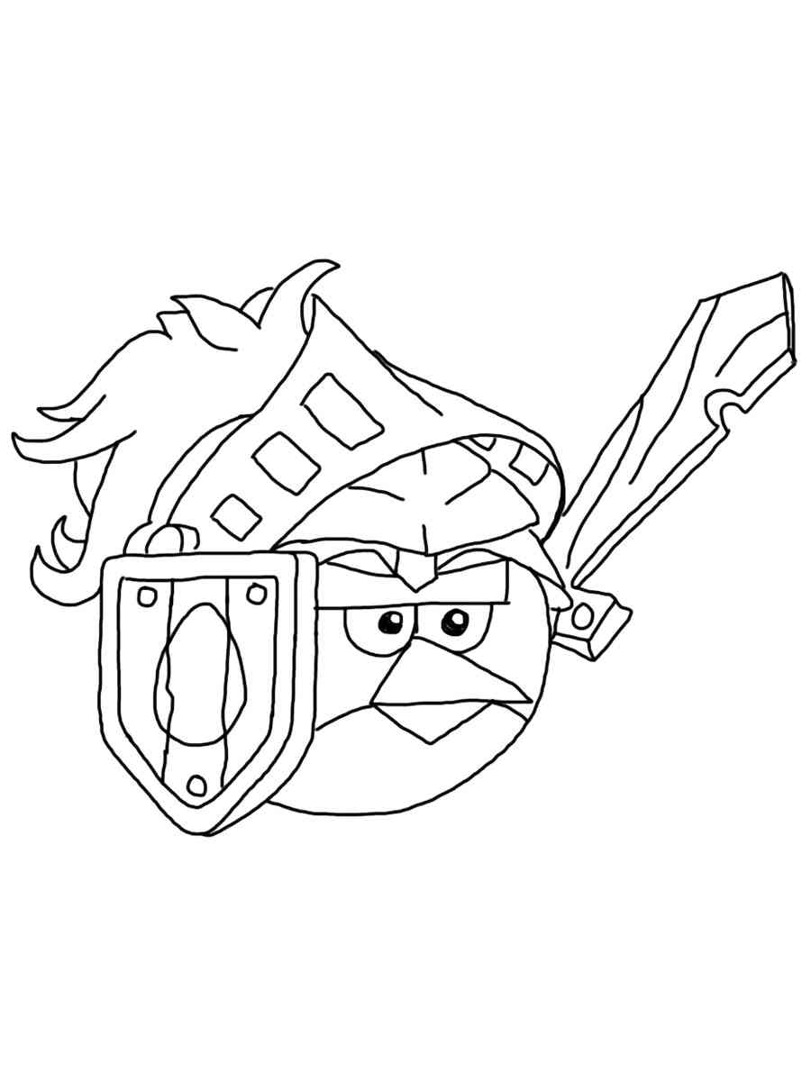 Angry Birds Epic coloring page