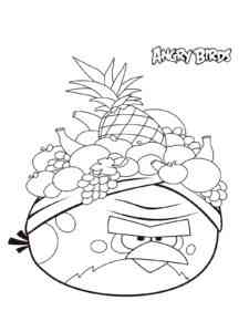 Terence Angry Birds Rio coloring page