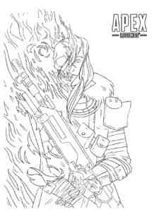 Game Apex Legends coloring page