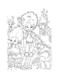 Arthur and the Minimoys coloring page