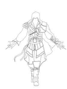 Assassin’s Creed 16 coloring page