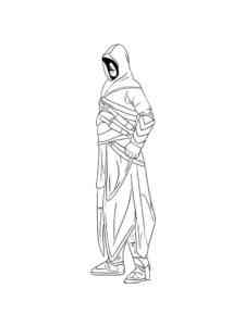 Assassin’s Creed 2 coloring page