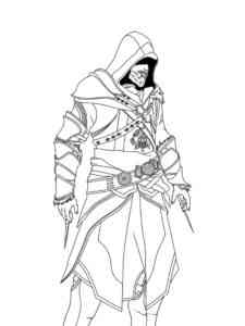 Assassin’s Creed 11 coloring page
