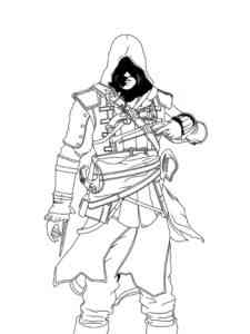 Assassin’s Creed 9 coloring page
