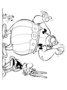 Asterix and Obelix: God Save Britannia coloring page