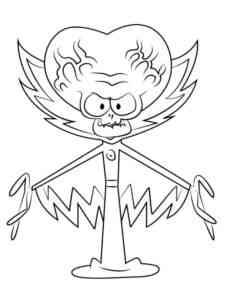 Zorp from Atomic Puppet coloring page