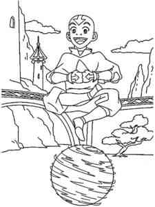 Funny Avatar coloring page