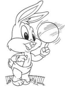 Baby Bugs Bunny coloring page