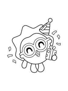 Happy ChiChi coloring page