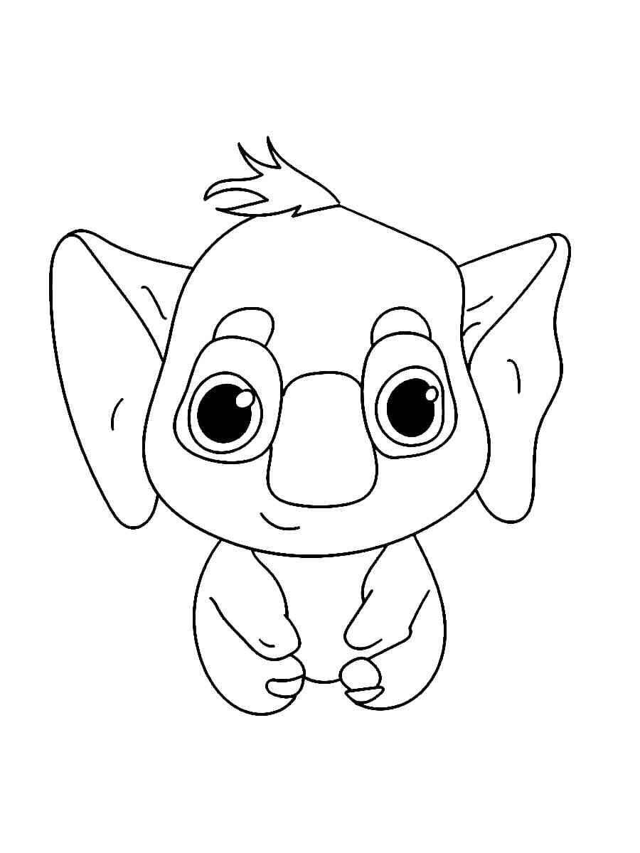 Skylar from Back to the Outback coloring page