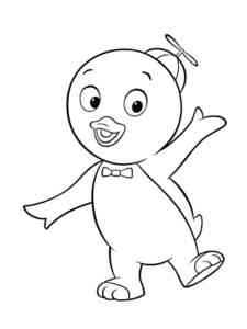 Pablo from Backyardigans coloring page