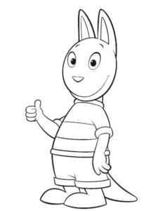 Austin from Backyardigans coloring page